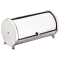 Decorative round shape black powder coating metal French Bread Box 